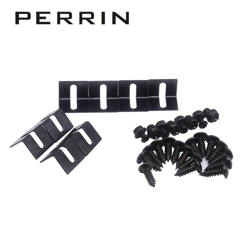 4 шт. Универсальный карбоновый внешний вид автомобиля передний бампер