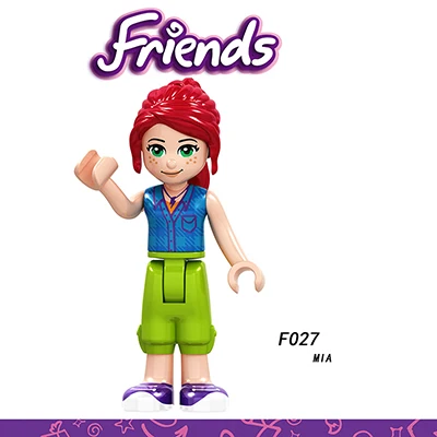 F4916 Сказочная принцесса город серия Золушка белый снег Кукла Эльза Playmobil Строительные блоки Друзья игрушки кирпичи для детей девочек - Цвет: F4916