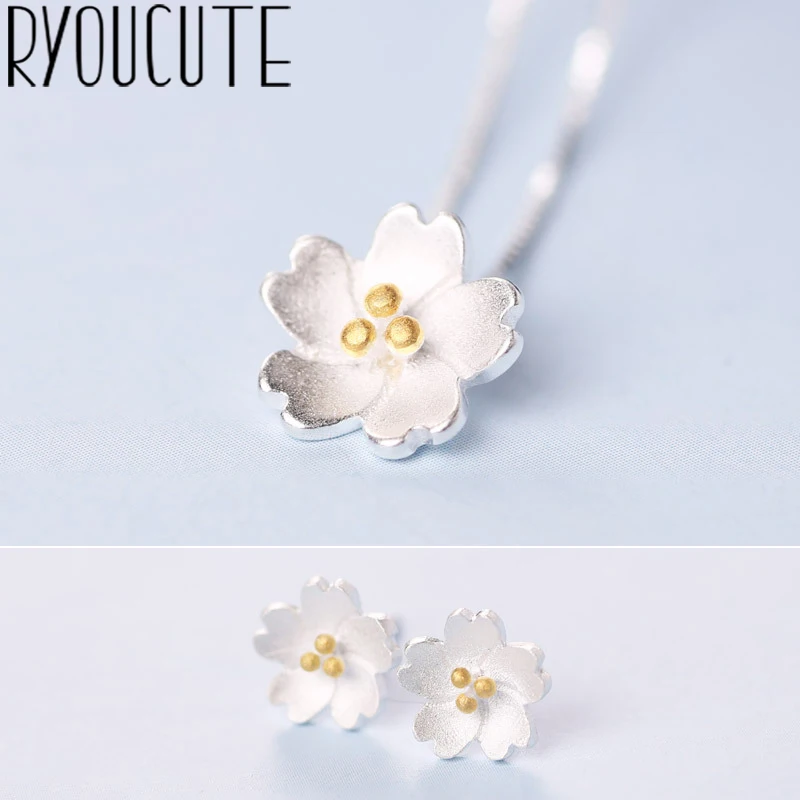 Женский Свадебный комплект из колье и серёг серебристого цвета|Ювелирные наборы|