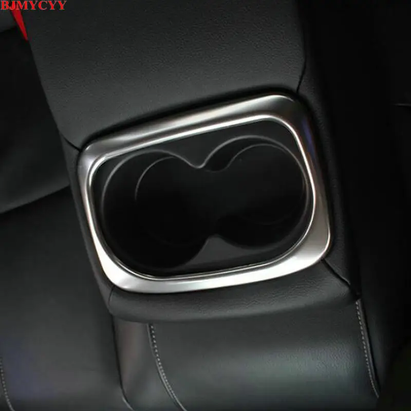 Аксессуары BJMYCYY для Honda Civic 10 2016-2019 декоративная рама из нержавеющей стали задней
