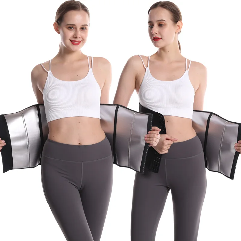 Three-breasted sweat suit with silver Skims coating culos grandes y bellos thigh slimmer bbl post op surgery supplies