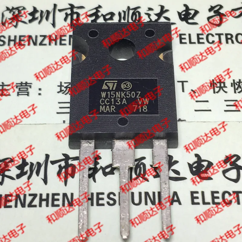 10 шт./лот STW15NK50Z новый запас TO-247 500V 14A | Электронные компоненты и принадлежности