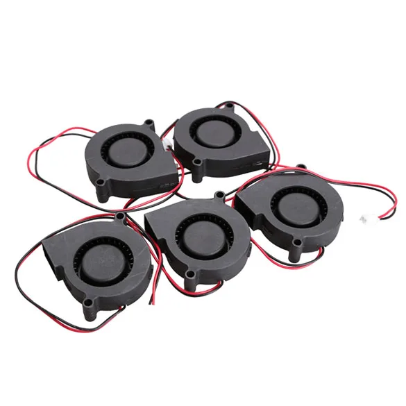 Новый 5 шт. термопластичный материал черный Бесщеточный вентилятор охлаждения