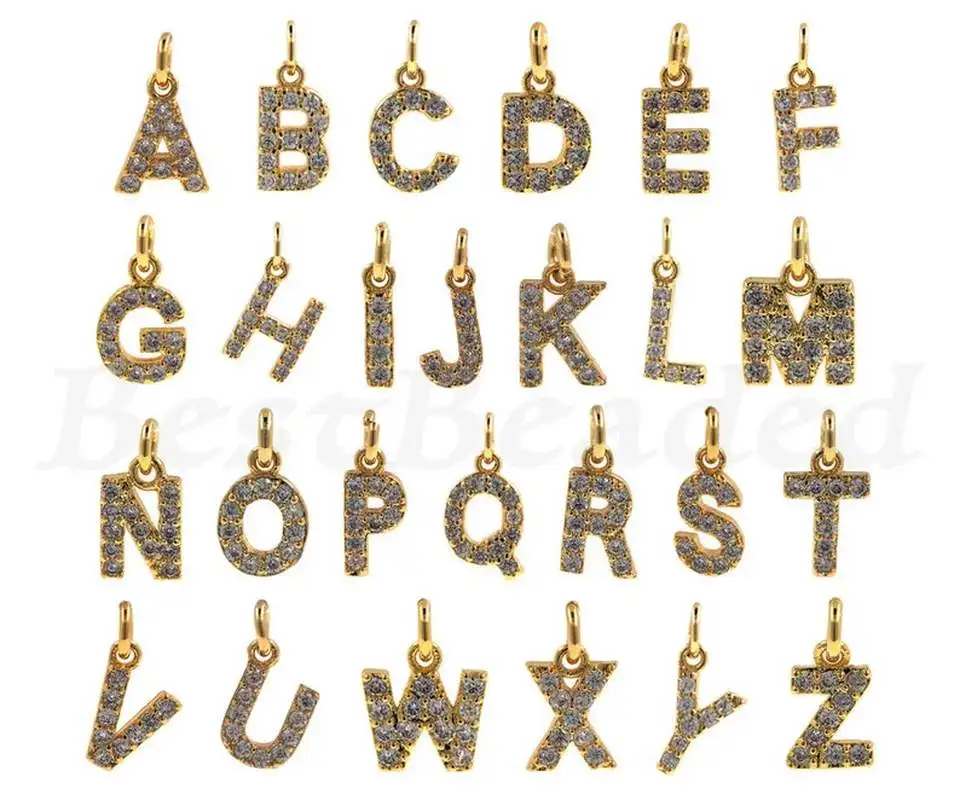 Амулеты кулон с надписью золото Smal алфавит амулеты для оригинального ожерелья
