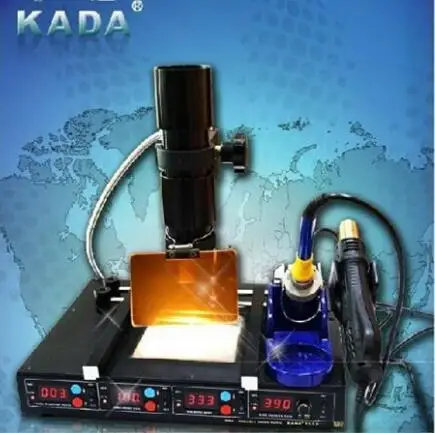 220V KADA 862d++ 4 в 1 полная автоматическая IRDA Инфракрасная паяльная станция BGA паяльная станция - Цвет: 220V