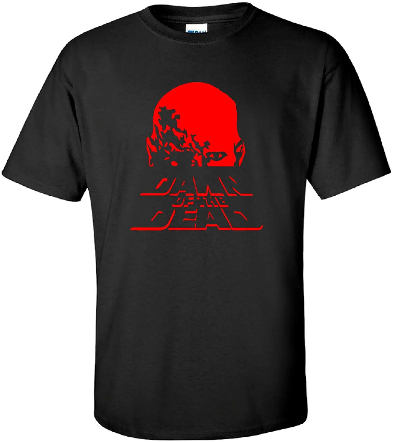

Dawn Dead of 70s Horror Movie Black T-Shirt