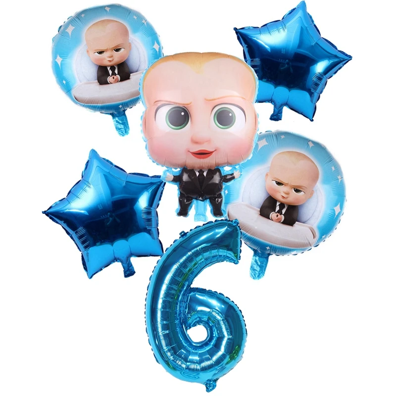 6 шт. фольгированные шарики для мальчиков 30 дюймов | Шарики и аксессуары