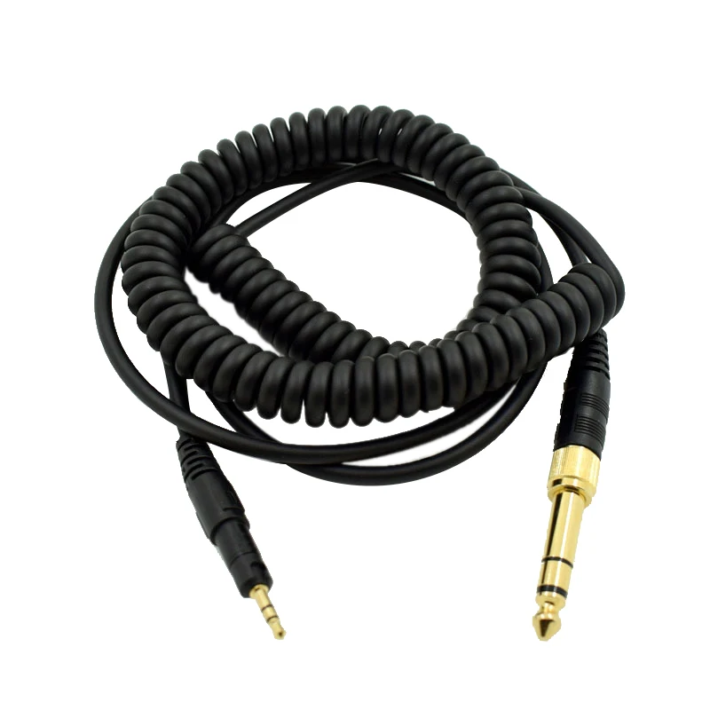 

Адаптер для наушников, пружинный аудиокабель, провод DIY, замена для ATH-M50X ATH-M40X HD518 HD598 HD595, гарнитура
