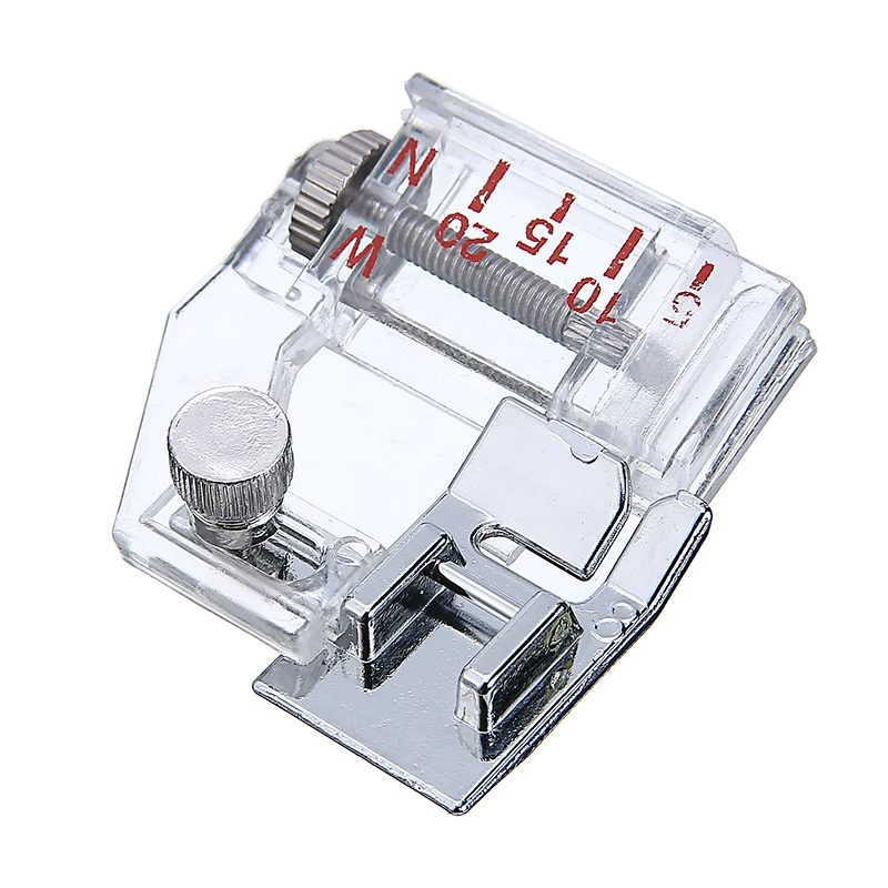 Новая прижимная лапка для связывания с регулируемой смещенной лентой Бытовые