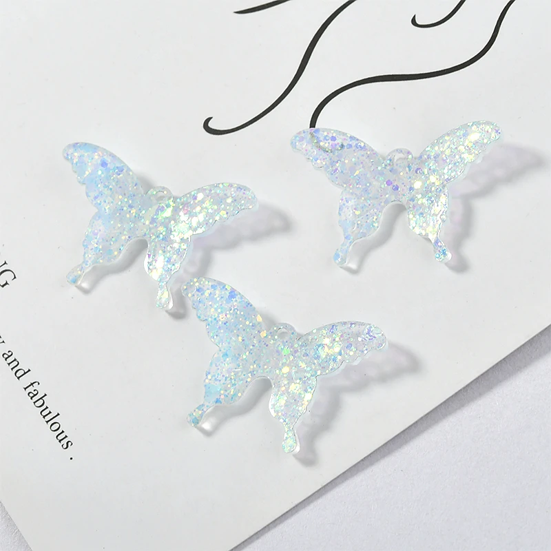 4 шт. декоративные акриловые серьги-гвоздики для волос | Украшения и аксессуары