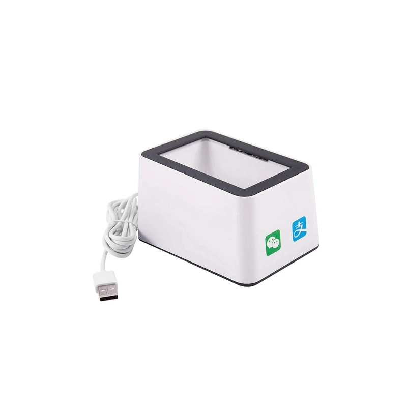 Проводной сканер штрих кода USB Универсальное сканирование Hands Free qr код