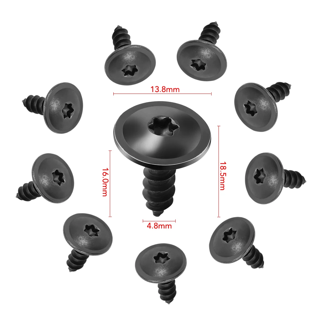 Car Fender Liner Mudguard Fastener Clips Screws Retainer for Honda Civic Accord Fit CRV Opel Mokka Antara Astra Vectra Corsa | Автомобили
