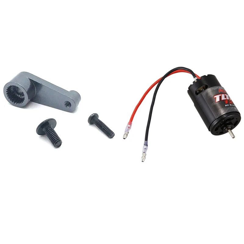 

550 щеточный двигатель 12T для Axial SCX10 AXI03007 90046 и Metal 144001-1263 25T сервопривод для WLtoys 144001 1/14