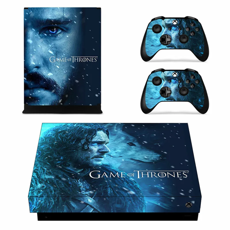 Наклейка s Игра престолов для Xbox One X виниловые наклейки на кожу наклейка крышка