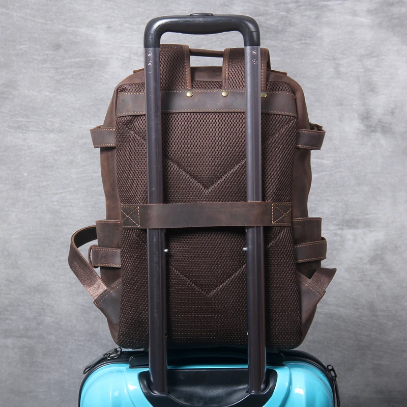 Рисунок 3 - Мужской винтажный рюкзак из натуральной кожи