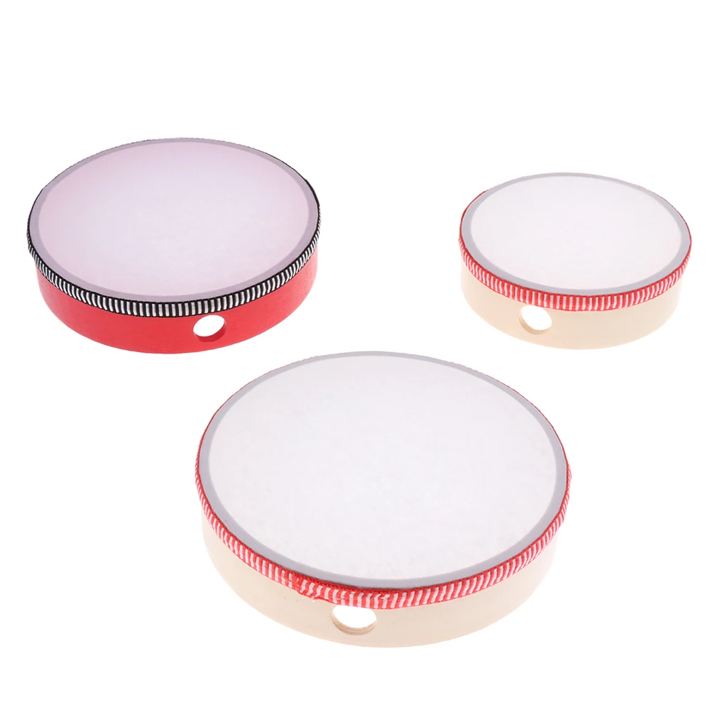 1 набор ручных ударных барабанов с палкой музыкальные игрушки для детей