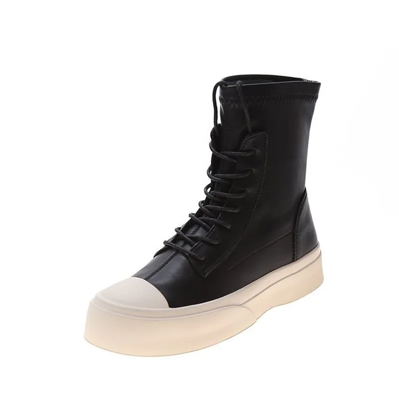 

Короткие ботинки, женская обувь, осенне-зимние ботинки мартинсы, новый стиль, бархатные, модные, универсальные, в иностранном стиле, для осен...