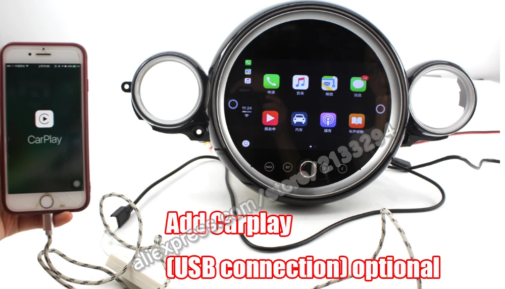 Liandlee Android для Mini One Cooper S люк R56 R57 автомобильный стерео экран видео Wifi BT Carplay карта gps-навигатор мультимедиа