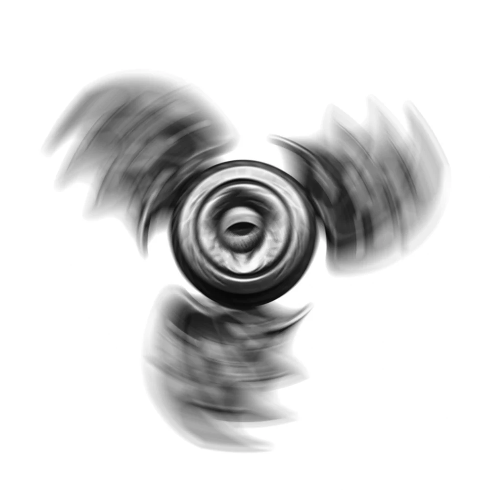 

Tri Bat Eagle Eye Zinc Alloy Hand Spinner Pocket Desk Multifunctional Practical Attractive Stylish Interesting Relief Toy