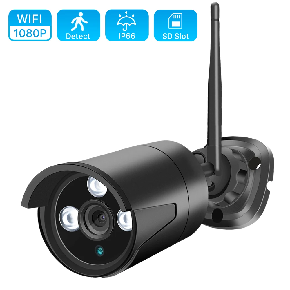 720P 960P 1080P Wi Fi IP камера 2.0MP HD Сеть 1.0MP беспроводная Onvif ночного видения металлическая