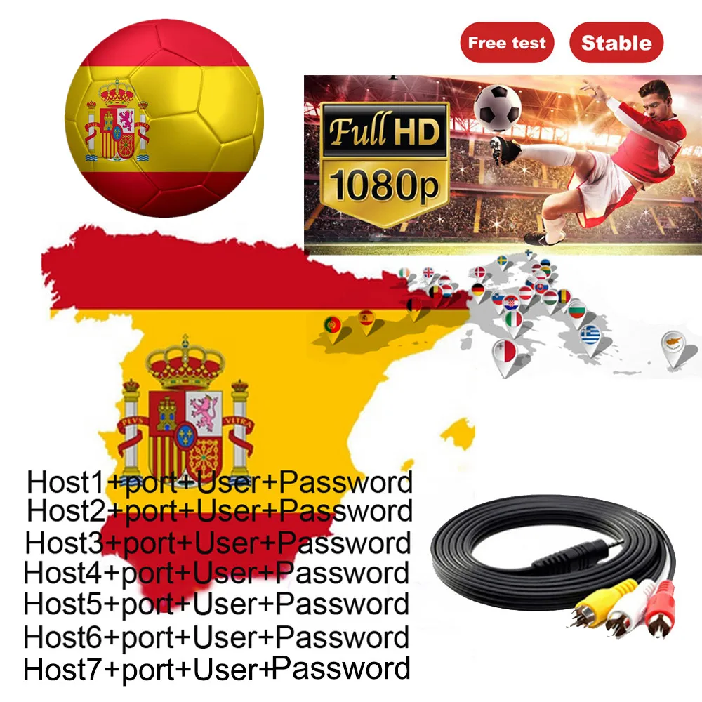 

Ccam receiver 2 cable lines for newcamd satellite HD AV GTMEDIA v8 v7s v9 super compatible decoders