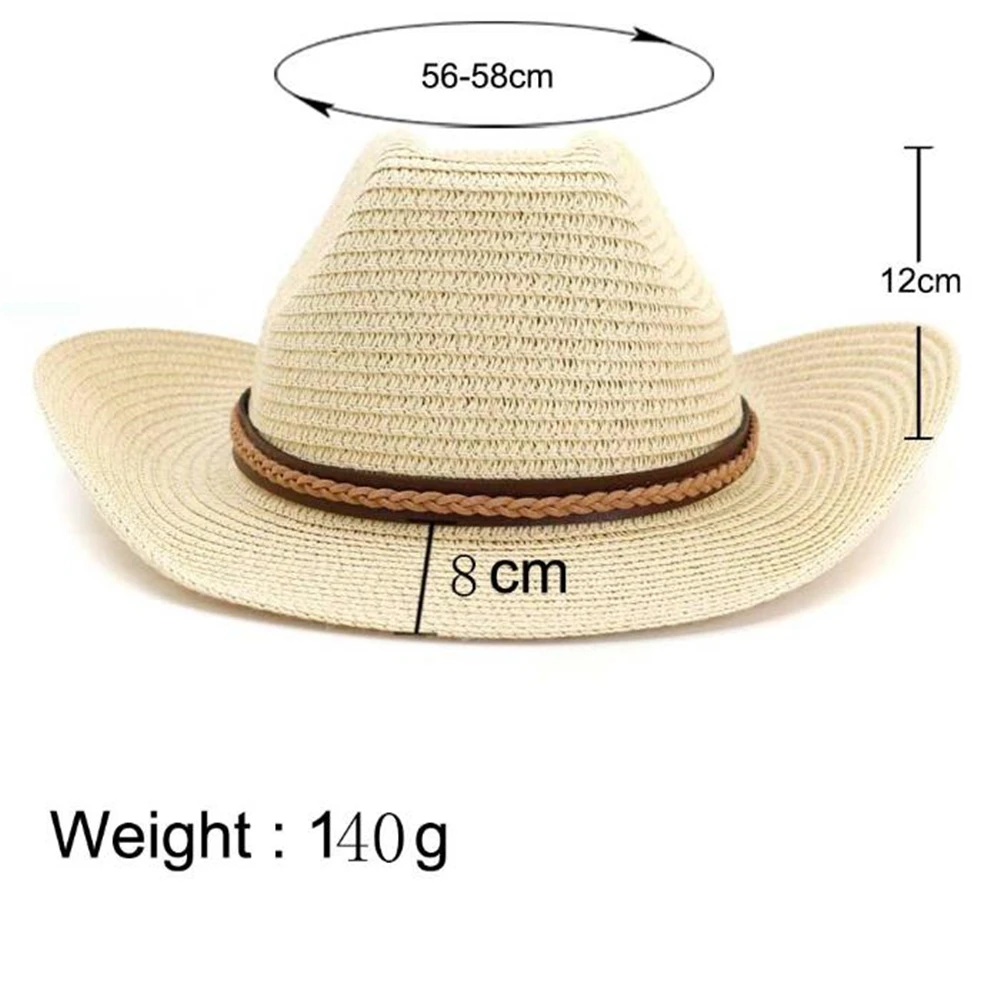 BUTTERMERE ковбойская шляпа для женщин и мужчин летняя соломенная от солнца с