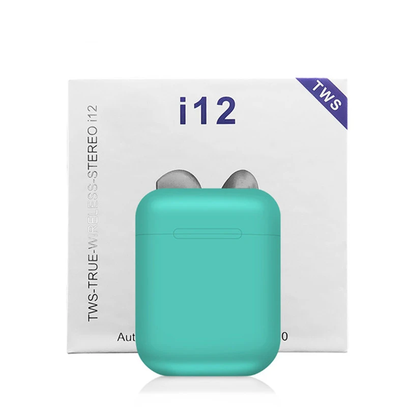 TWS беспроводные наушники i12 Touch Control Bluetooth 5 0 3D Super Bass Pods для iPhone Xiaomi Smart Phone|Наушники и