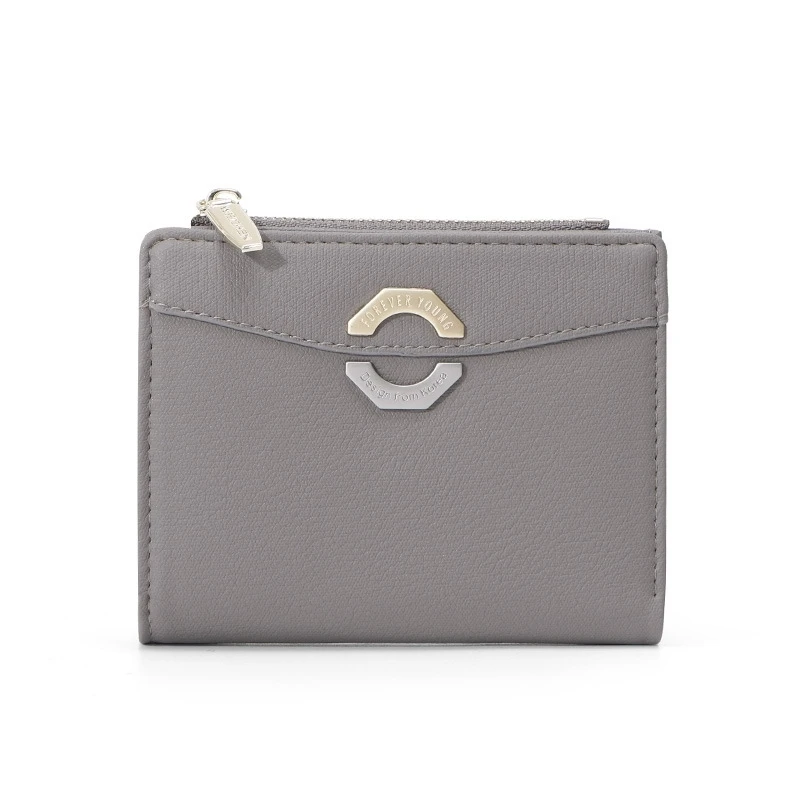 Женский кошелек Weichen ультратонкий короткий студенческий Forever Young корейский на