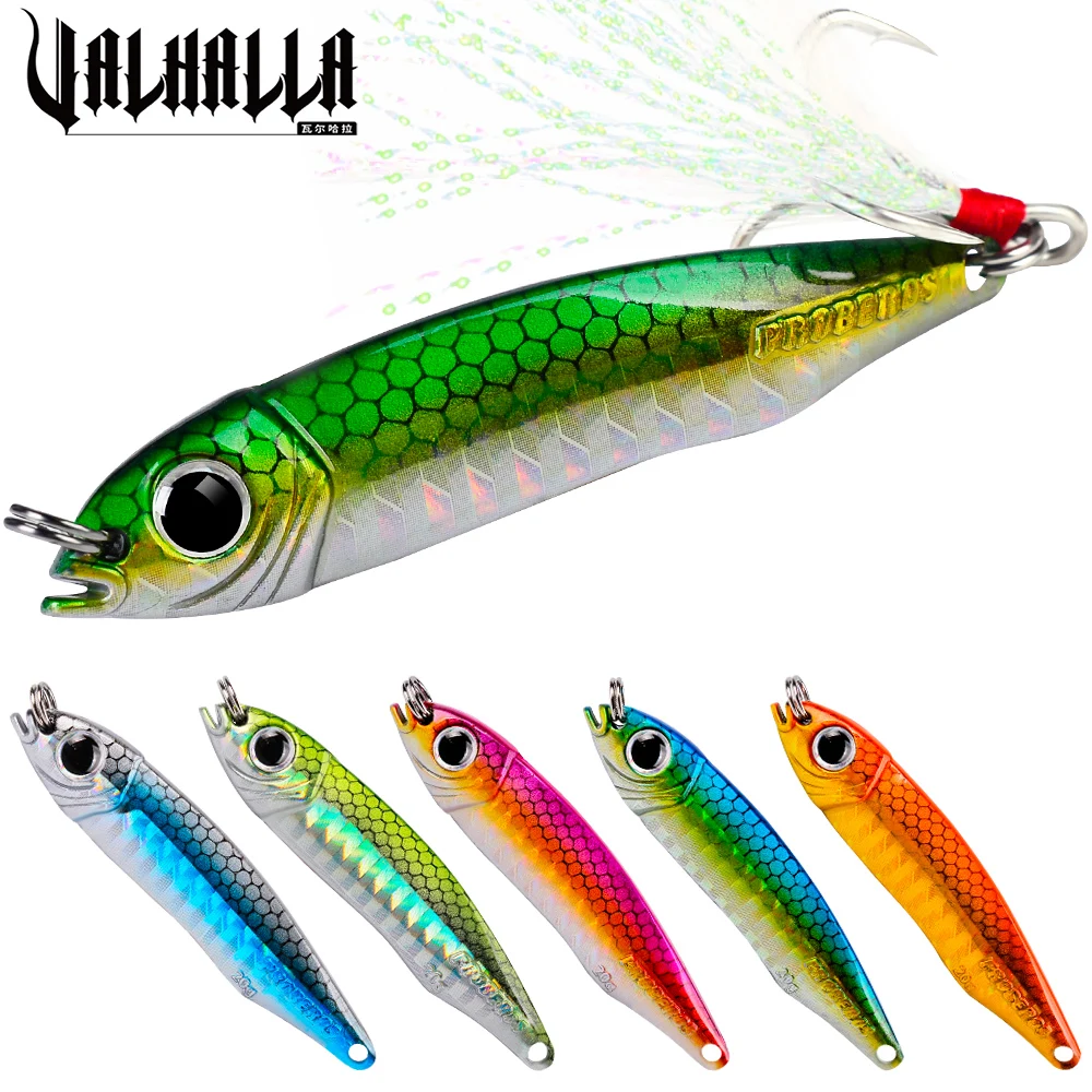 

Приманка рыболовная в виде ложки VALHALLA 5-6 шт./лот, 10 г 15 г 20 г 28 г 35 г