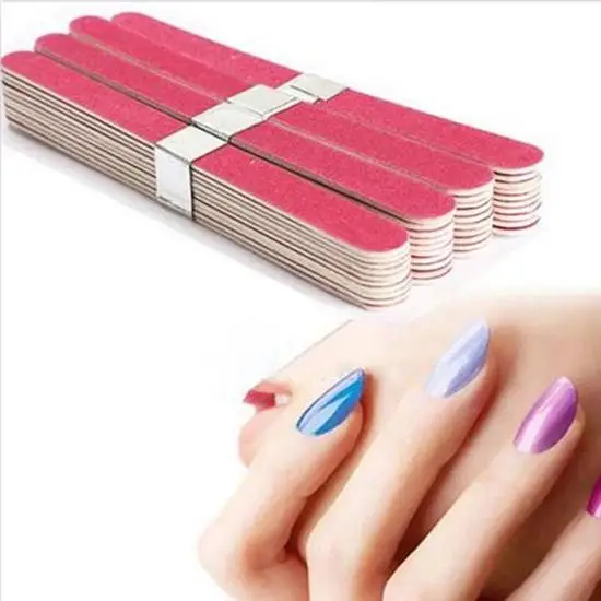 

10Pcs Nail File Nail Buffer Washable Grinding Polishing Sanding Buffing Pedicure Nail Art Tools
