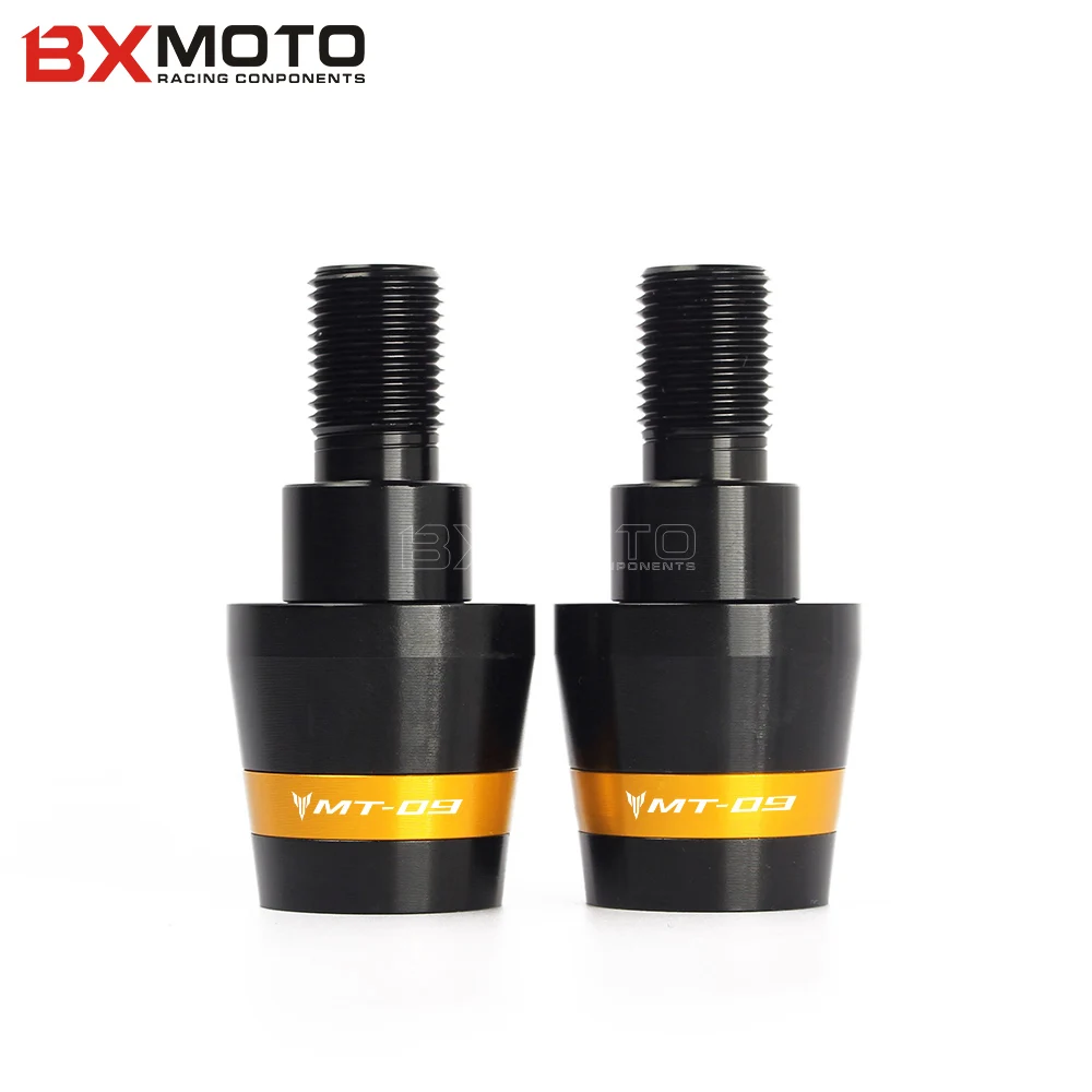 Новый руль мотоцикла с ЧПУ заканчивается Захваты ползунок для Yamaha MT09 MT 09 FZ09 2014 2015 2016 2017 2018 2019 мотоцикл