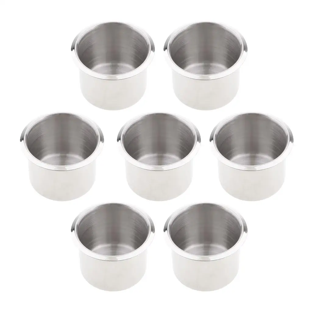 

8 шт., автомобильные держатели для стаканов, из нержавеющей стали