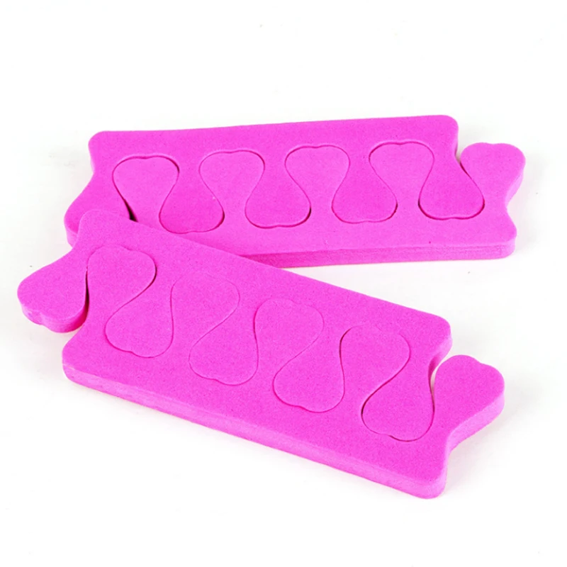 

New 1pc Nail Art Soft Sponge Toe Separator Foot Finger Divider Gel Polish Coating Painting Pedicure Manicure Accessories Tools