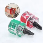 Набор отверток из 2 предметов, мини-маленькая портативная отвертка с головкой редьки, прозрачная ручка для ремонта, ручной инструмент, прецизионный ремонт автомобилей