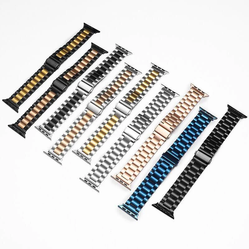 

Stainless Steel strap for Apple Watch band 44 mm 40mm iWatch band 42mm/38mm Metal Bracelet Apple watch 5 4 3 2 accessories