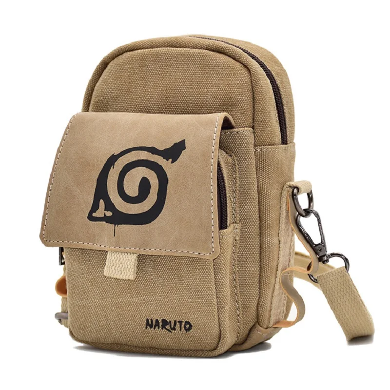 Сумка на одно плечо с анимацией маленький холщовый рюкзак со скошенной кромкой