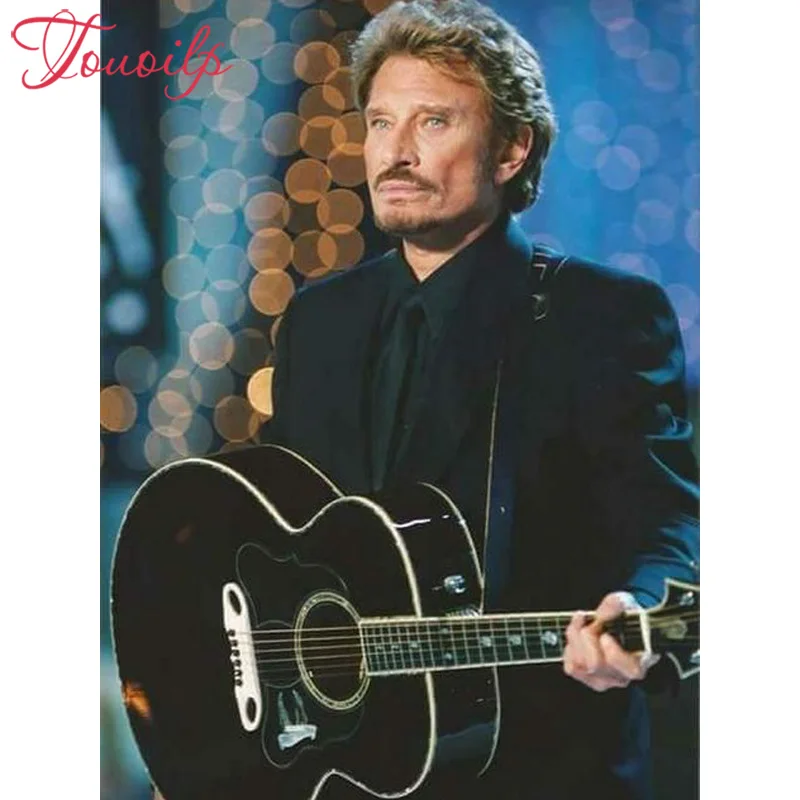 Алмазная 5d Вышивка сделай сам алмазная живопись Джонни Хэлли вышивка крестиком