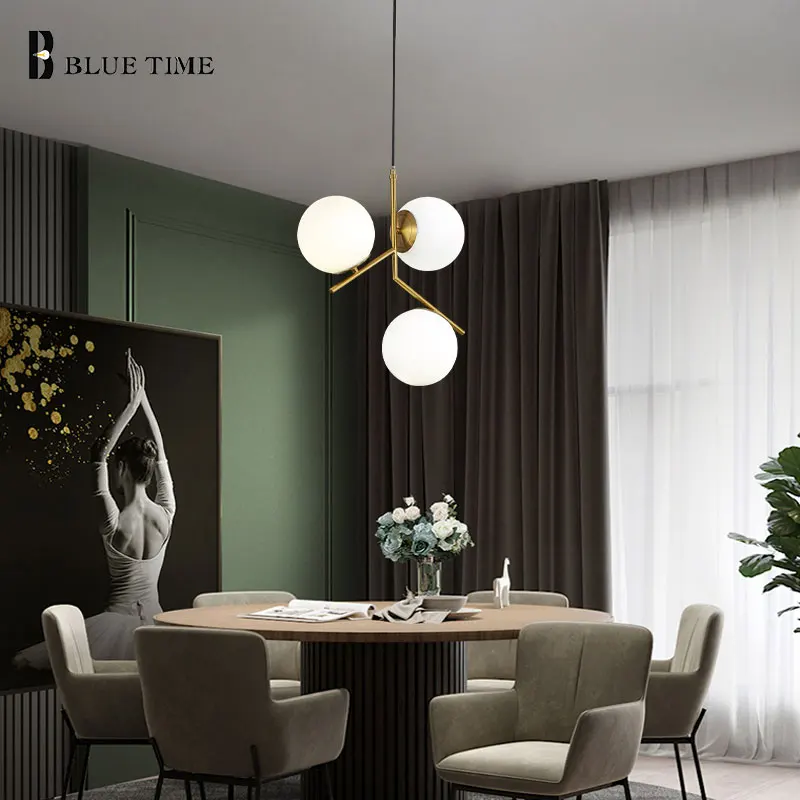 

Attractive Modern Design Pendant Lamps Living Room LED Chandelier Lights Hanging Lighting Home Loft Decor Bedroom Fixture