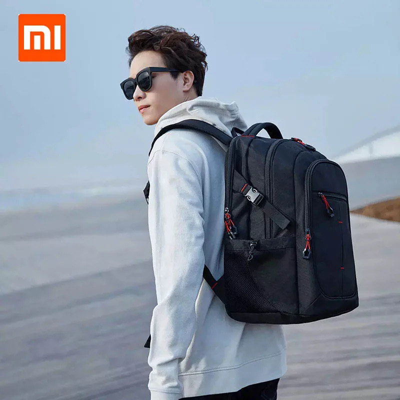Вместительный мужской рюкзак Xiaomi UREVO сумка для ноутбука 15 дюймов