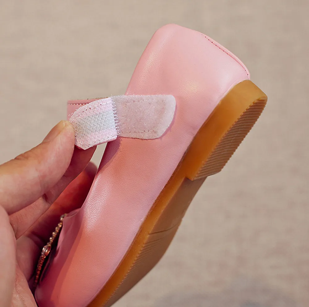 Новинка 2019 года сандалии с короной для маленьких девочек Детские вечерние туфли