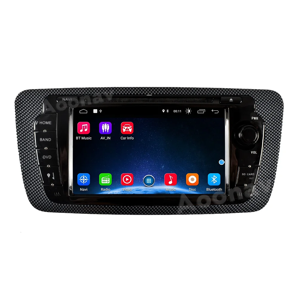 2 din Android 10.0 car radio For Seat Universal 2009-2021 multimedia GPS Navigation Video Audio Radio Head Unit Player | Автомобили и