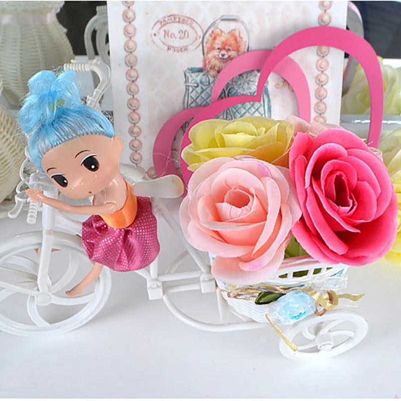 Искусственные цветы маленькая имитация розы искусственные аксессуары сделай