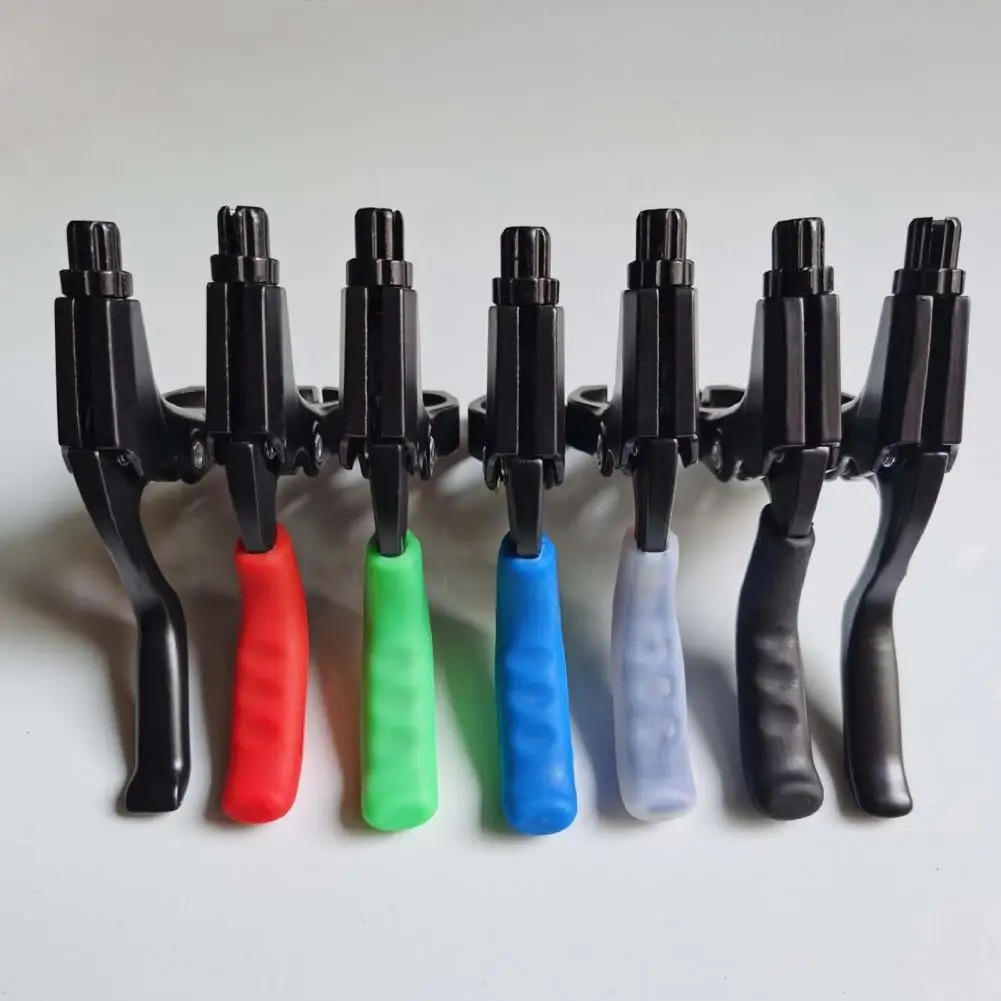 

1 пара, Нескользящие силиконовые чехлы для велосипедных тормозов