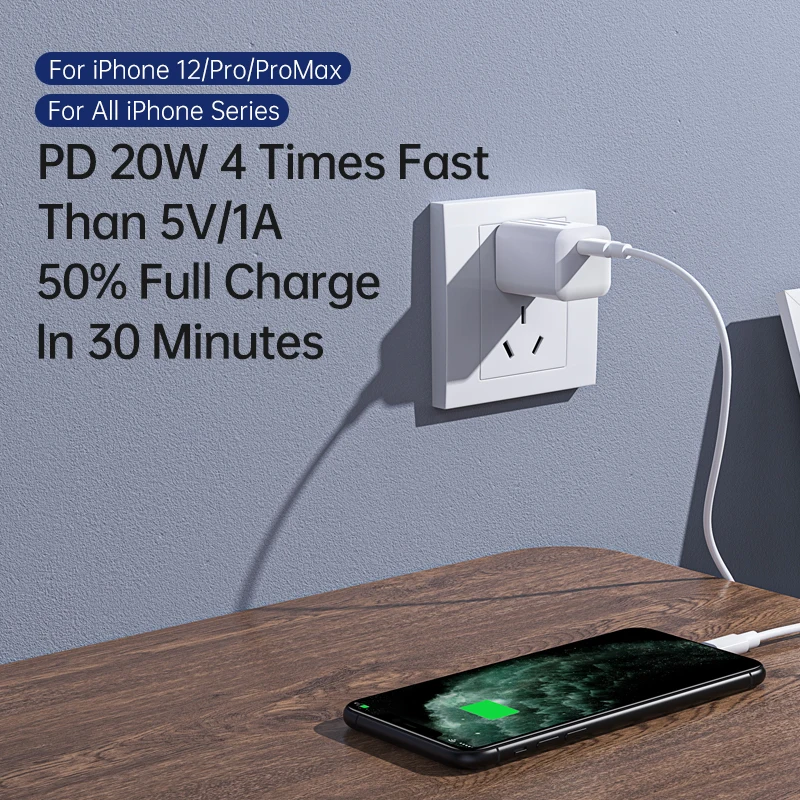 

20W PD 3.0 Fast Charging Type C Quick Charger US Adapter Fast Charger For iPhone 12 11 Pro Max 8 For iPad For Huawei PD Charger