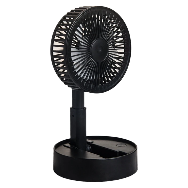 

R9UD Retractable and Foldable Portable Mini Fan USB Charging Smart Personal Cooling Tool for Summer Home and Office Cooling