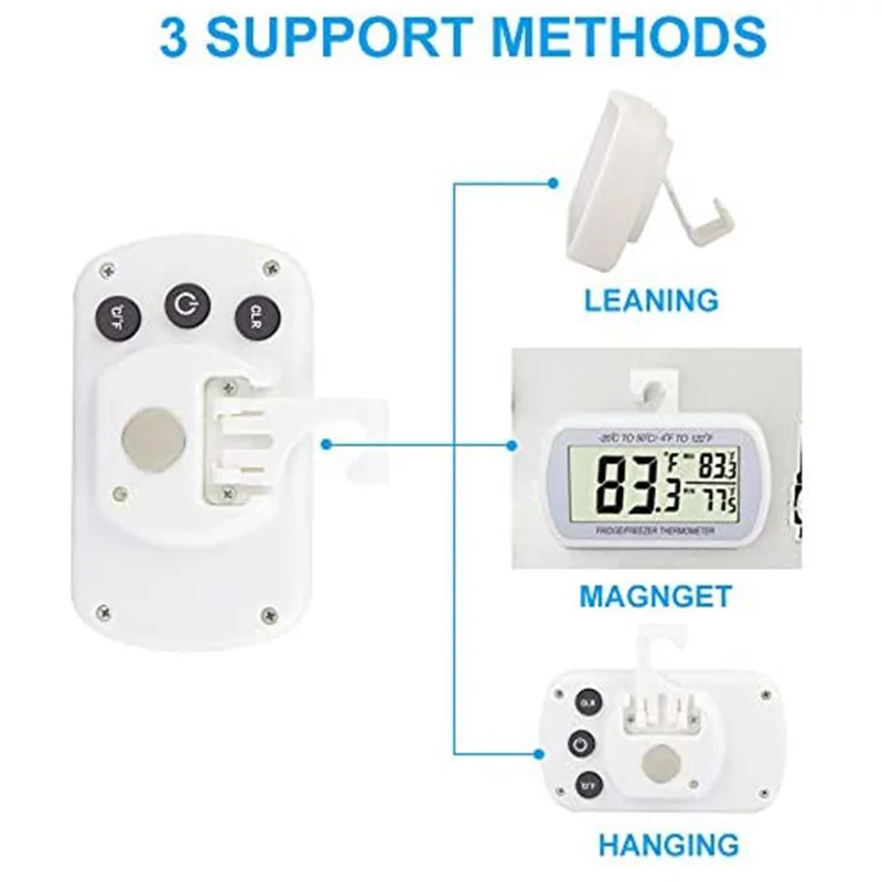 Термометр для холодильника цифровой термометр морозильной камеры большой
