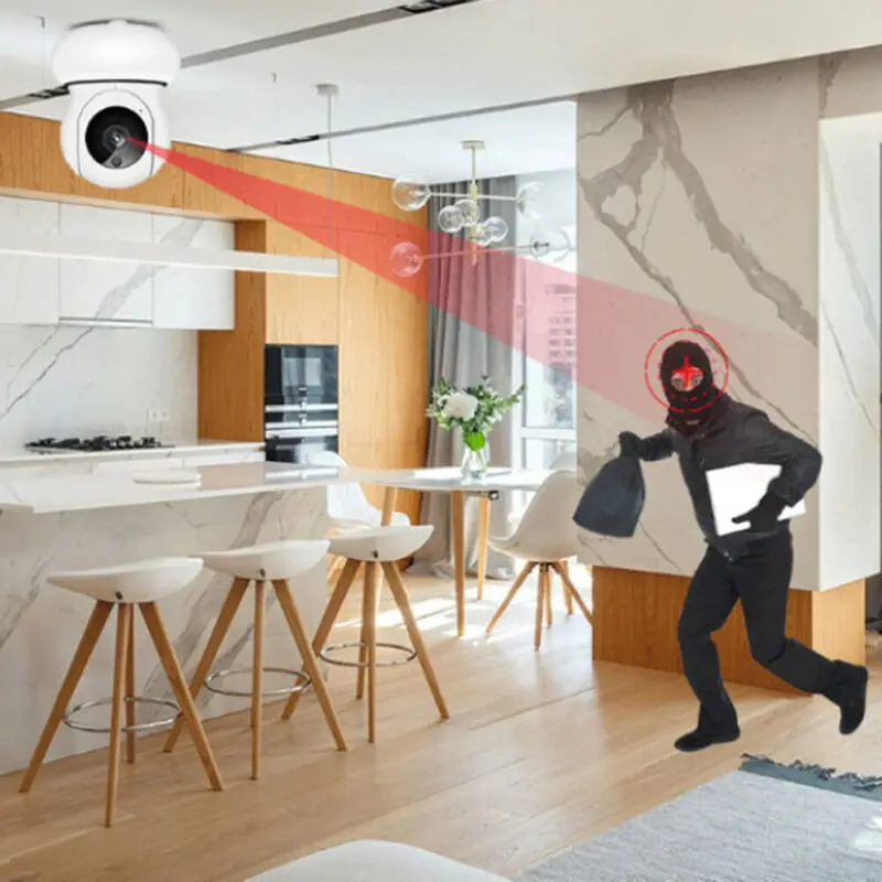 Новый Full HD 1080P IP беспроводная Wifi камера для домашней безопасности ИК ночного