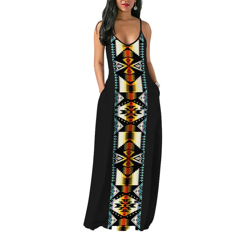 

Womens Strappy Sleeveless Maxi Long Dress Ladies Summer Holiday Casual Dresses