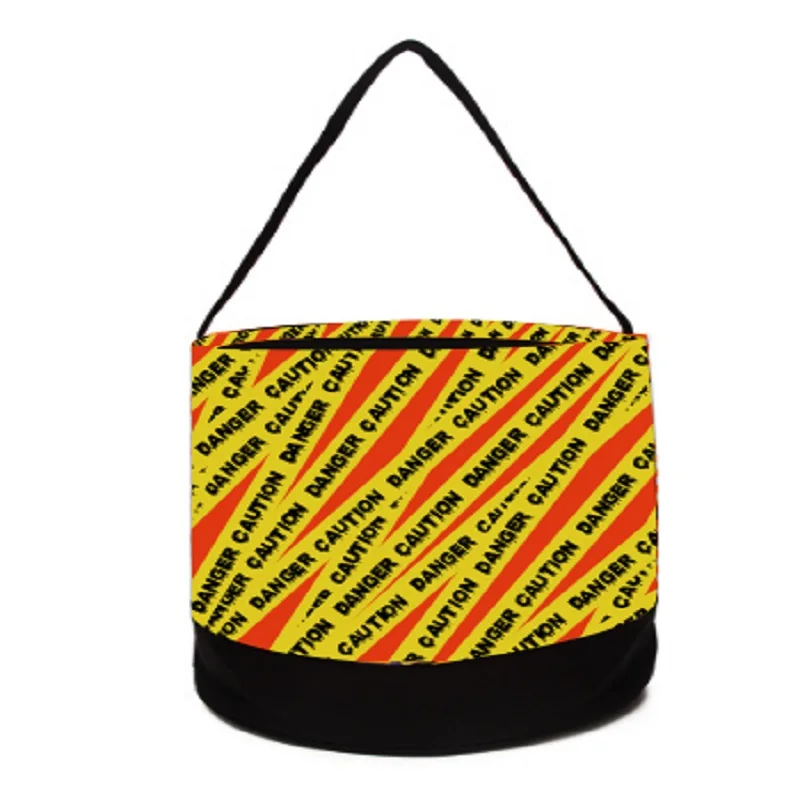 RTS 10 Pcs Kid Halloween Orange Black Hat Tote Trick or Treat Candy Purple Bucket Boy Cute Pumpkin Diamond Basket |