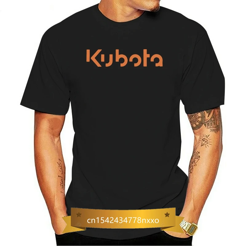 

Man Kubota Tractor Orange Logo Vintage Short Sleeve Top T-Shirts